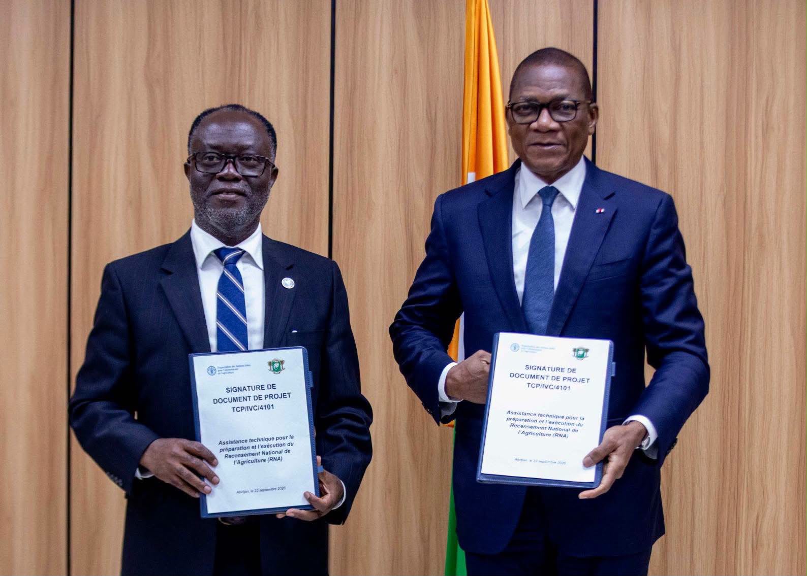 RNA : la Côte d'Ivoire et la FAO posent la première pierre statistique
