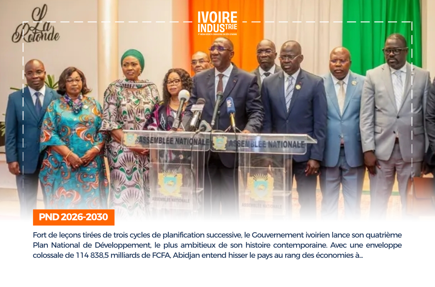 PND 2026-2030: Ivory Coast is banking on 175 billion euros to change scale