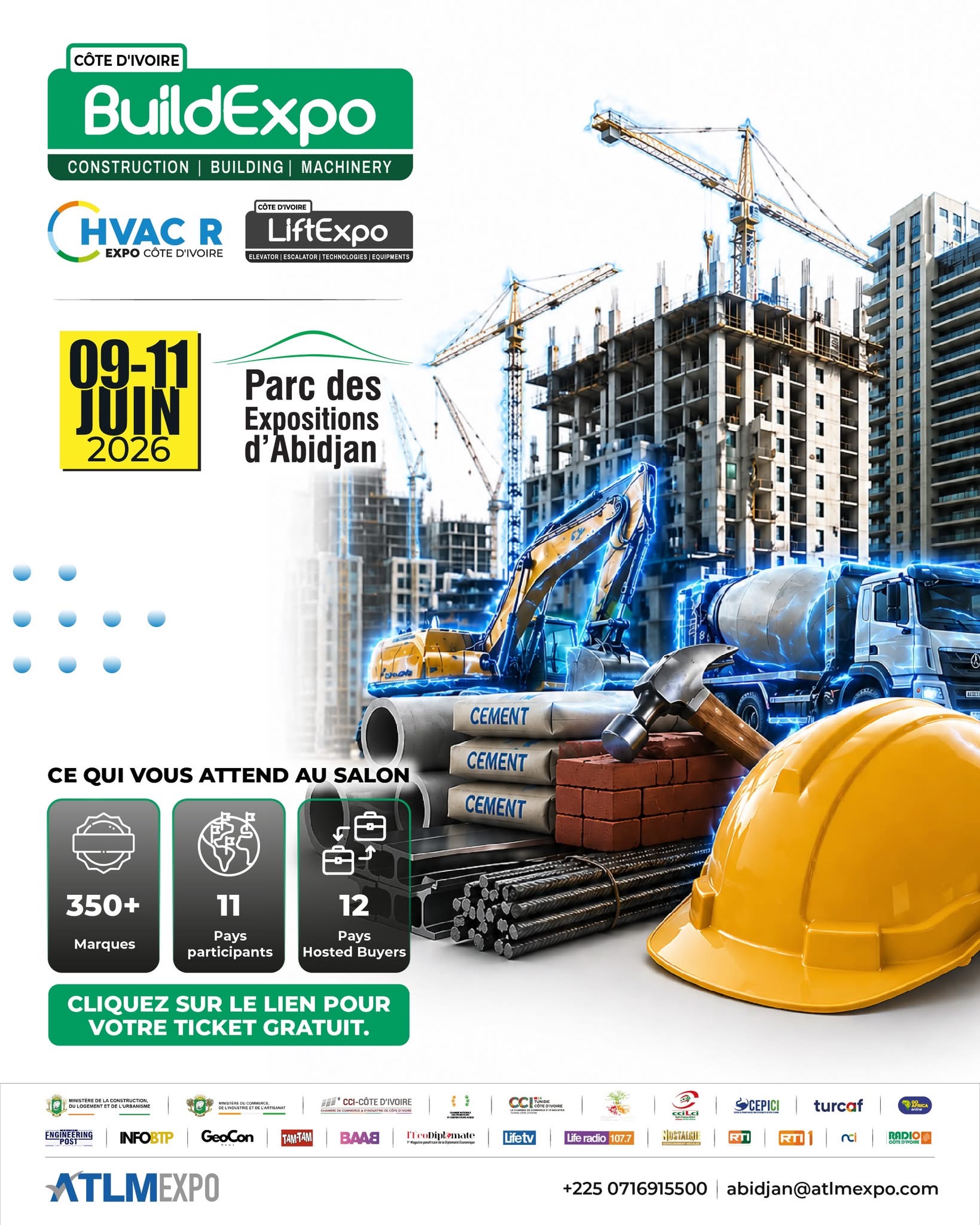 Build Expo: Construction meeting in Abidjan from June 9 to 11, 2026